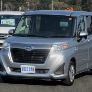 2020 Subaru Justy silver gasoline used car Japan export