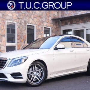 2015 Mercedes Benz S-Class white gasoline used car Japan export