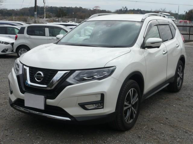 Ref:AUX-22922276 NISSAN X-TRAIL 2018 1 2018 Nissan X-Trail pearl gasoline used car Japan export