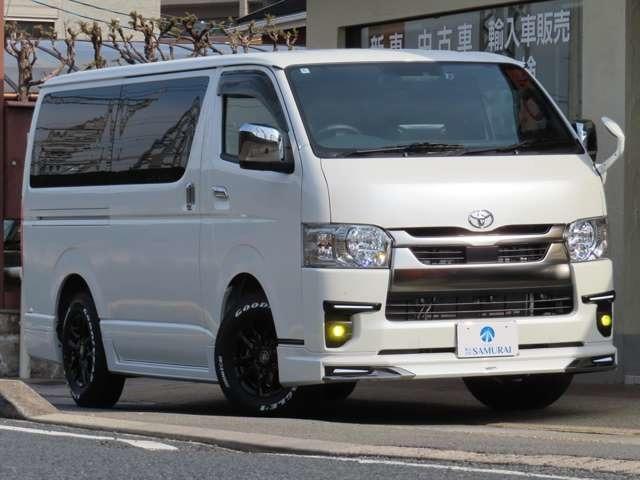 Ref:AUX-22923969 TOYOTA HIACE VAN 2025 1 2025 Toyota Hiace Van pearl diesel used car Japan export