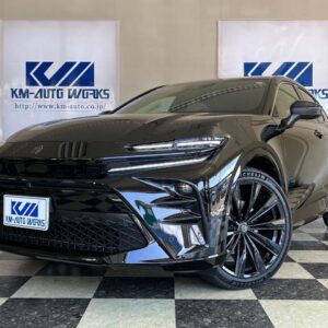 2025 Toyota Crown Sport black hybrid used car Japan export