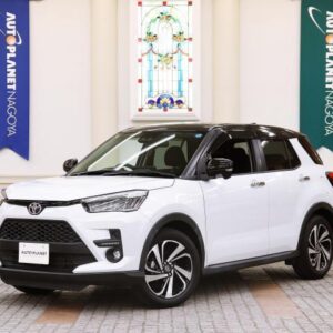 2022 Toyota Raize white gasoline used car Japan export