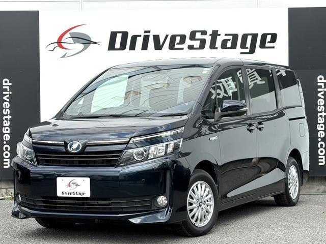 Ref:AUX-22935949 TOYOTA VOXY 2015 1 2015 Toyota Voxy black hybrid used car Japan export