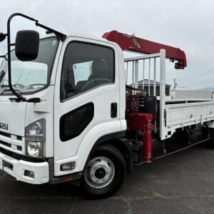 2011 Isuzu Forward white diesel used car Japan export
