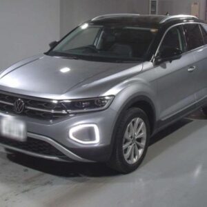 2025 Volkswagen T-Roc silver gasoline used car Japan export