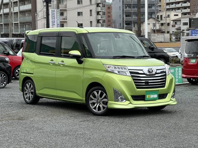 Ref:AUX-22937361 TOYOTA ROOMY 2017 1 2017 Toyota Roomy green gasoline used car Japan export