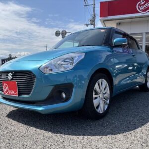 2018 Suzuki Swift blue gasoline used car Japan export
