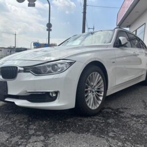 2013 Bmw 3 Series white diesel used car Japan export