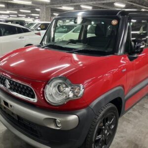 2018 Suzuki Xbee red gasoline used car Japan export