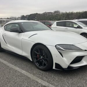 2023 Toyota Supra white gasoline used car Japan export