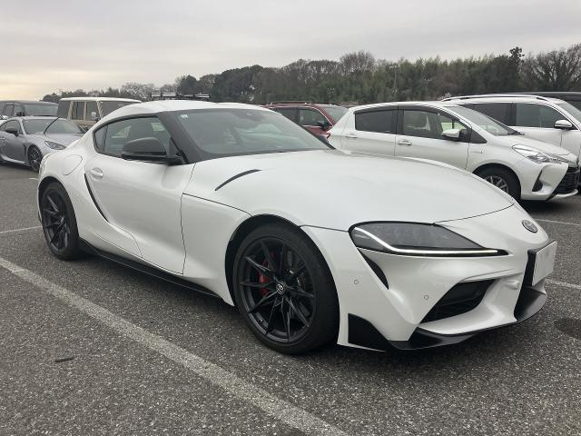 Ref:AUX-22938108 TOYOTA SUPRA 2023 1 2023 Toyota Supra white gasoline used car Japan export