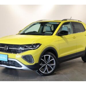 2024 Volkswagen T-Cross yellow gasoline used car Japan export