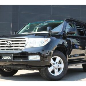 2011 Toyota Land Cruiser black gasoline used car Japan export