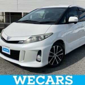 2013 Toyota Estima pearl gasoline used car Japan export