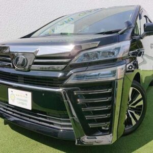 2018 Toyota Vellfire black gasoline used car Japan export