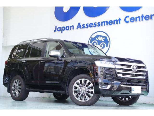 Ref:AUX-22946432 TOYOTA LAND CRUISER 2023 1 2023 Toyota Land Cruiser black gasoline used car Japan export