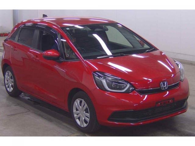 Ref:AUX-22946552 HONDA FIT 2024 1 2024 Honda Fit wine gasoline used car Japan export