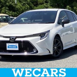 2019 Toyota Corolla Touring pearl gasoline used car Japan export