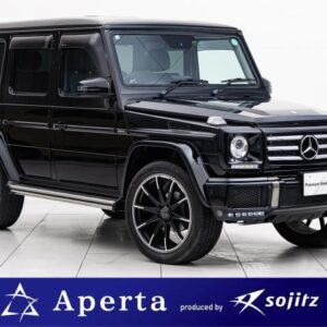 2017 Mercedes Benz G-Class black diesel used car Japan export