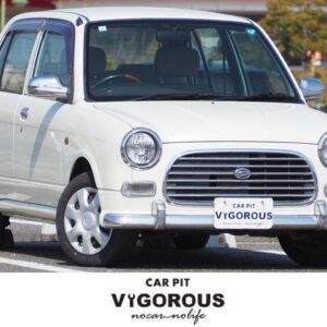 2001 Daihatsu Mira Gino white gasoline used car Japan export
