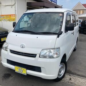 2017 Toyota Townace Van white gasoline used car Japan export