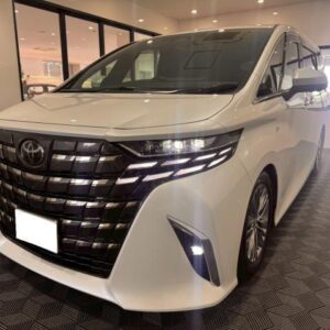 2024 Toyota Alphard G pearl gasoline used car Japan export