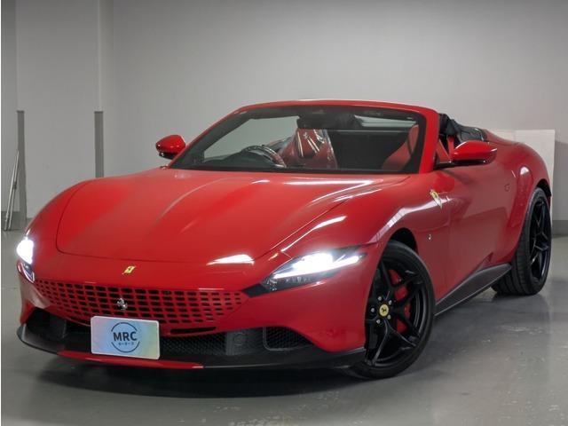 Ref:AUX-22954784 FERRARI ROMA SPIDER 2026 1 2026 Ferrari Roma Spider red gasoline used car Japan export