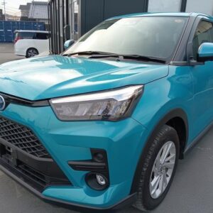 2024 Toyota Raize blue gasoline used car Japan export