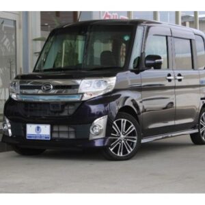 2015 Daihatsu Tanto purple gasoline used car Japan export