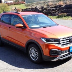 2021 Volkswagen T-Cross orange gasoline used car Japan export