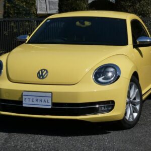 2012 Volkswagen The Beetle yellow gasoline used car Japan export