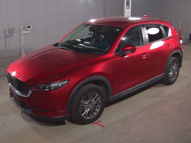 Ref:AUX-22957423 MAZDA CX-5 2017 1 2017 Mazda Cx-5 red gasoline used car Japan export