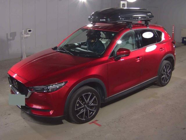 Ref:AUX-22957432 MAZDA CX-5 2017 1 2017 Mazda Cx-5 red diesel used car Japan export