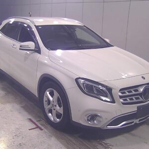 2017 Mercedes Benz Gla-Class white gasoline used car Japan export