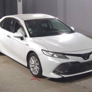 2017 Toyota Camry pearl gasoline used car Japan export