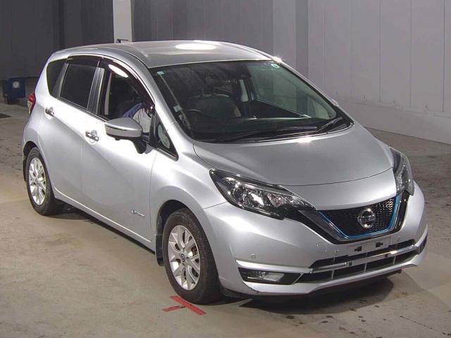 Ref:AUX-22957550 NISSAN NOTE 2020 1 2020 Nissan Note silver gasoline used car Japan export