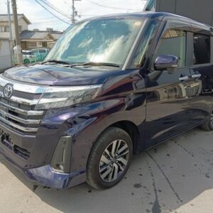 2025 Toyota Roomy purple gasoline used car Japan export
