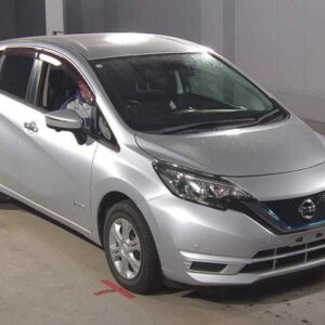 2017 Nissan Note silver gasoline used car Japan export