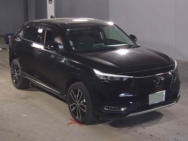 Ref:AUX-22957571 HONDA VEZEL 2023 1 2023 Honda Vezel black gasoline used car Japan export