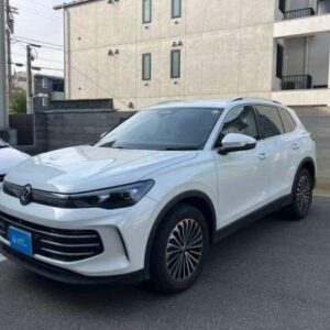 2025 Volkswagen Tiguan white diesel used car Japan export