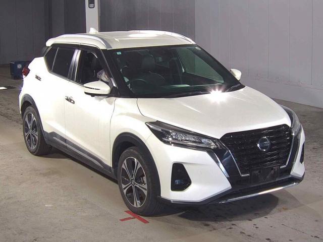 Ref:AUX-22958574 NISSAN KICKS 2021 1 2021 Nissan Kicks pearl gasoline used car Japan export
