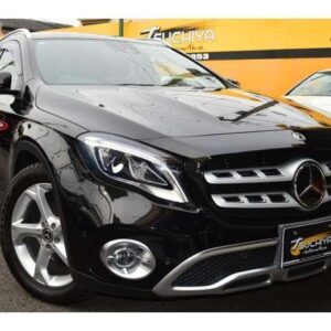 2017 Mercedes Benz Gla-Class black gasoline used car Japan export