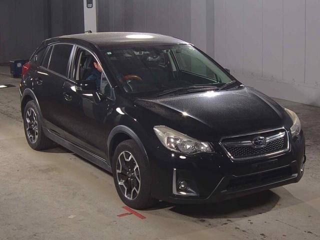 Ref:AUX-22960479 SUBARU XV 2017 1 2017 Subaru Xv black gasoline used car Japan export