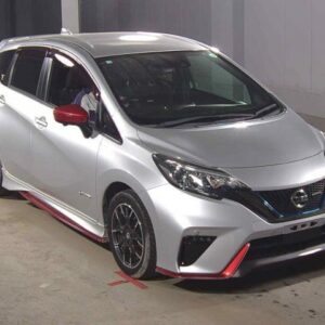 2018 Nissan Note silver gasoline used car Japan export