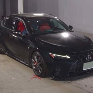 2021 Lexus Is black gasoline used car Japan export