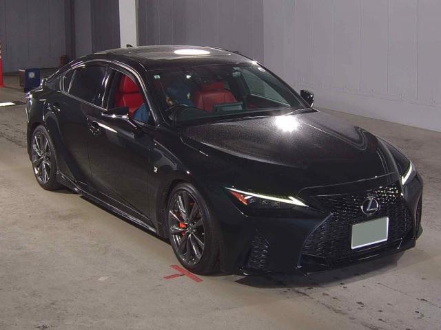 Ref:AUX-22961279 LEXUS IS 2021 1 2021 Lexus Is black gasoline used car Japan export