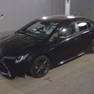 2020 Toyota Corolla black gasoline used car Japan export