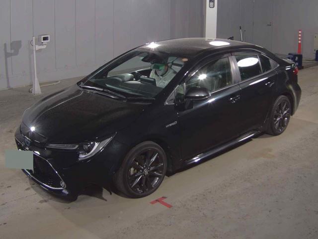 Ref:AUX-22961283 TOYOTA COROLLA 2020 1 2020 Toyota Corolla black gasoline used car Japan export