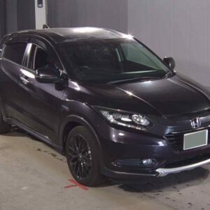 2014 Honda Vezel black gasoline used car Japan export