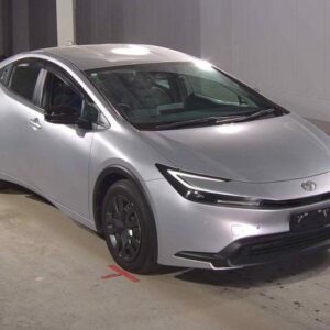 2023 Toyota Prius silver gasoline used car Japan export